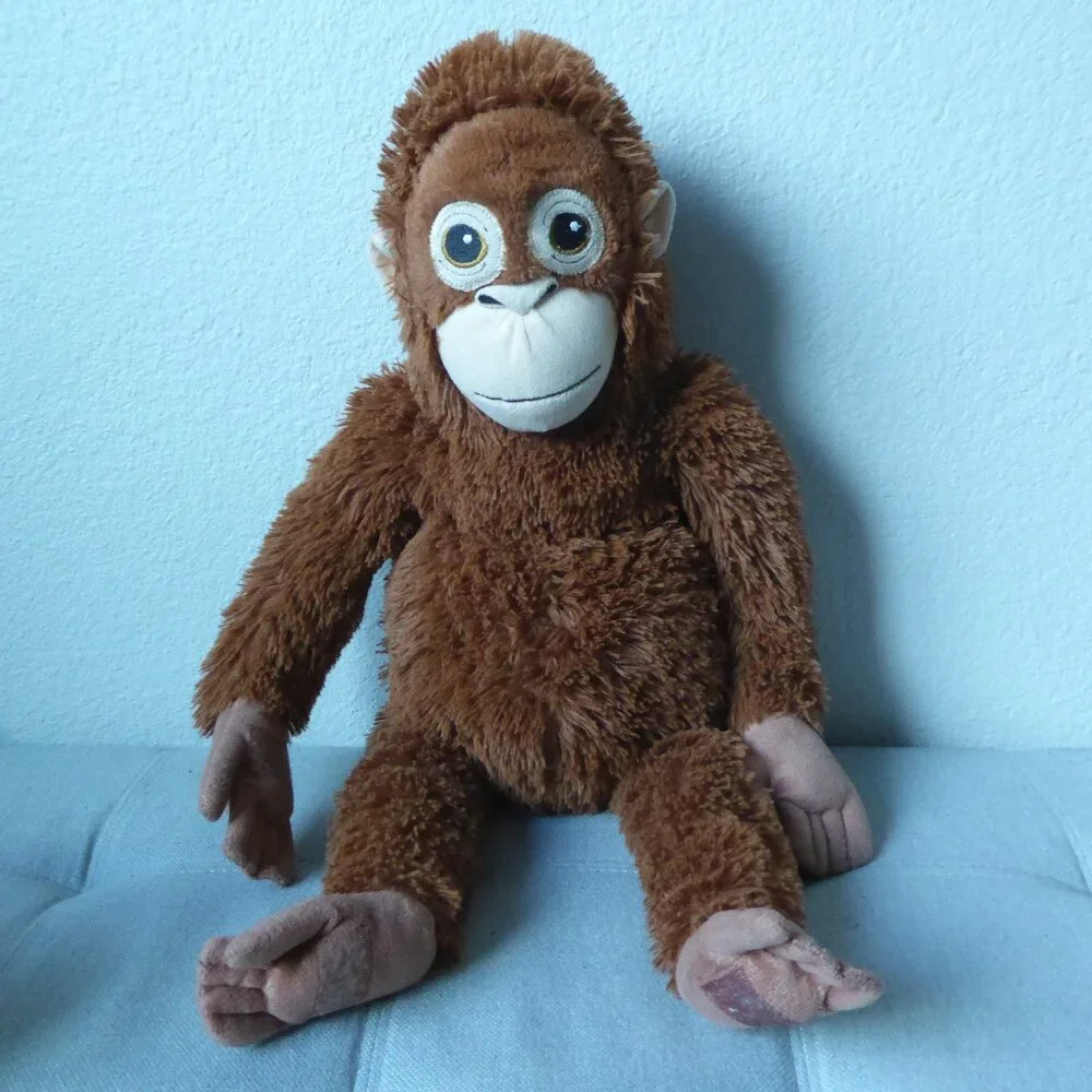 IKEA Monkey Plush Djungelskog Orangutan 24" Soft Toy Stuffed Animal 104.028.41 - Picture 1 of 6